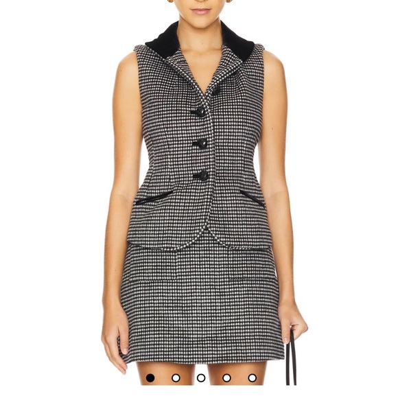 Cara Cara Dresses & Skirts - Cara Cara Vora Vest in Check Plaid
